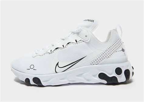 nike react element weiß|Nike react element 55 sale.